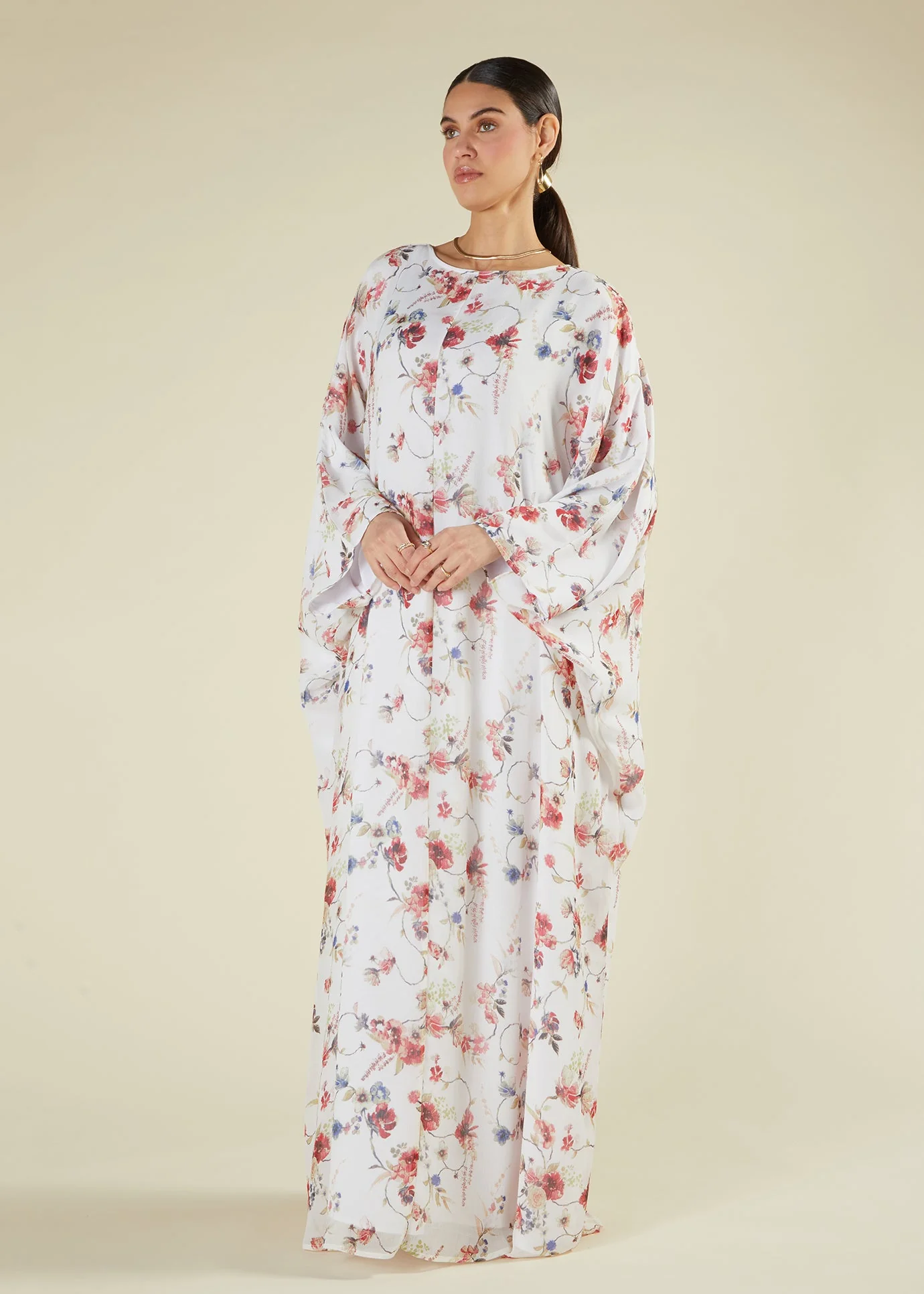 Summer Floral Kaftan