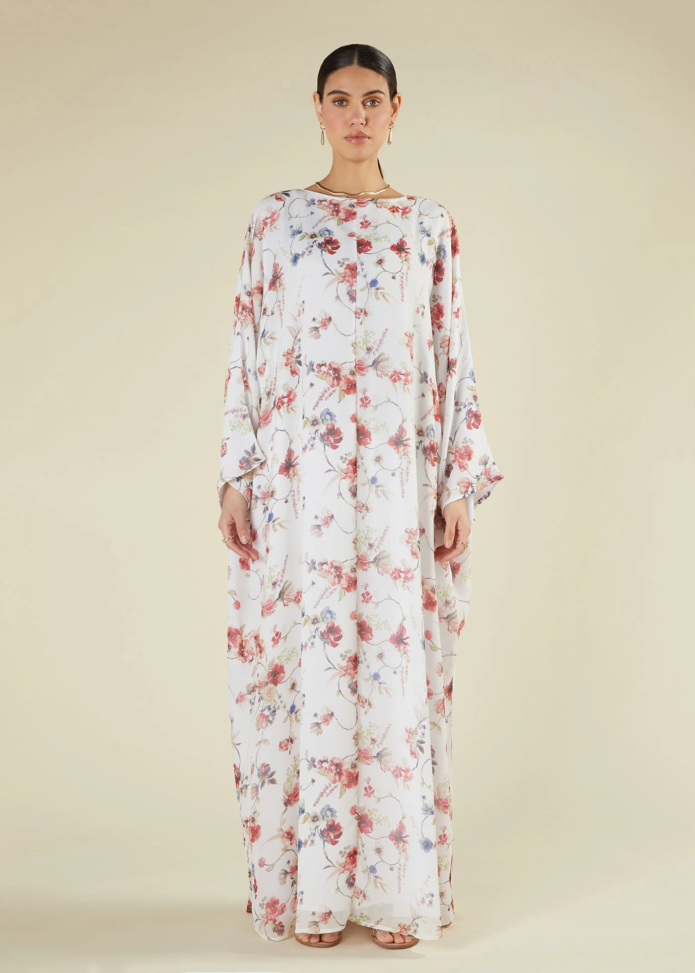 Summer Floral Kaftan - Image 2