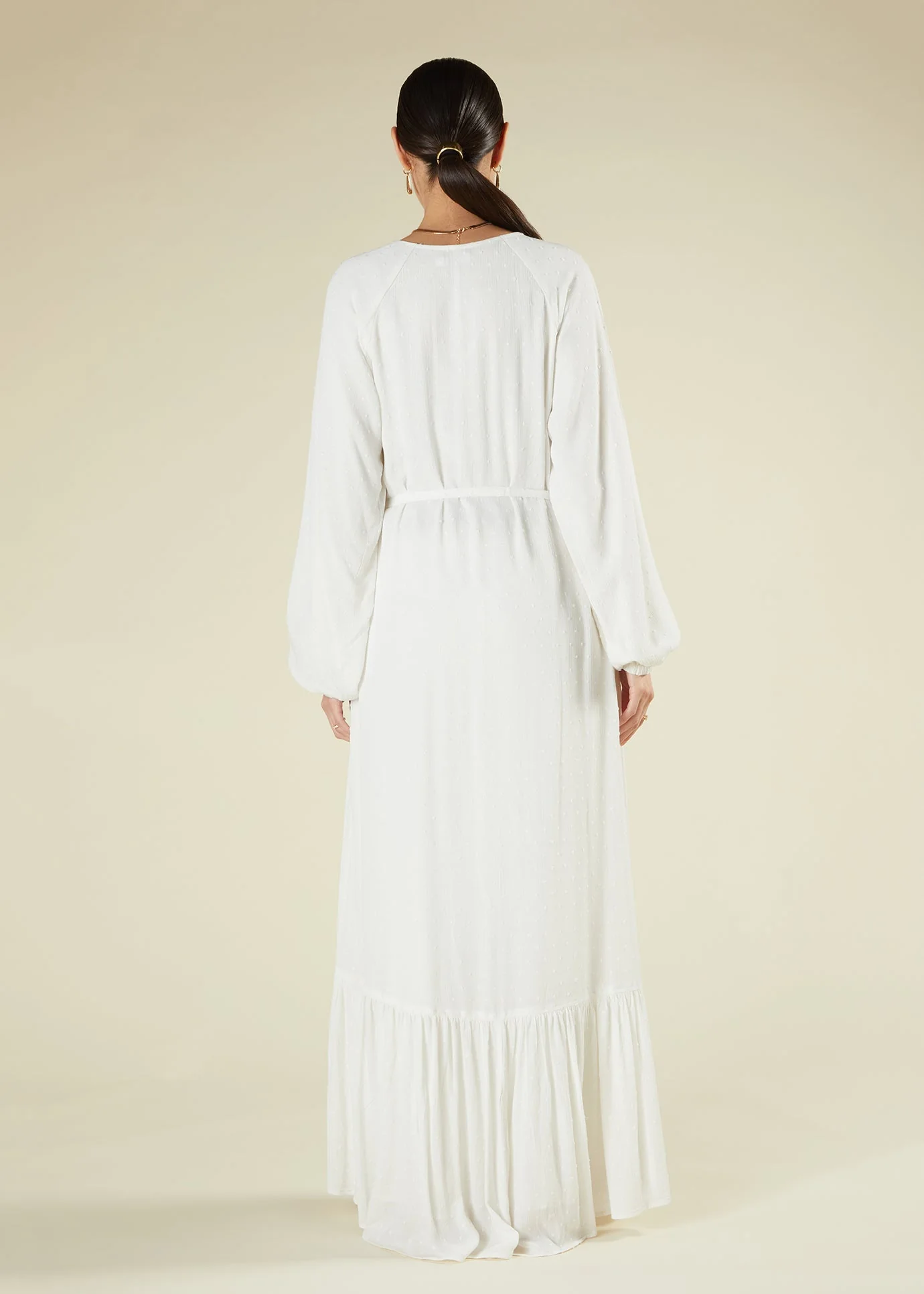 Textured White Maxi - Image 6