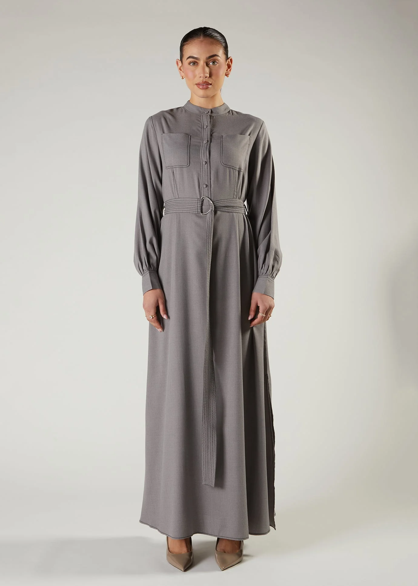 Utility Stitch Maxi Grey - Image 2