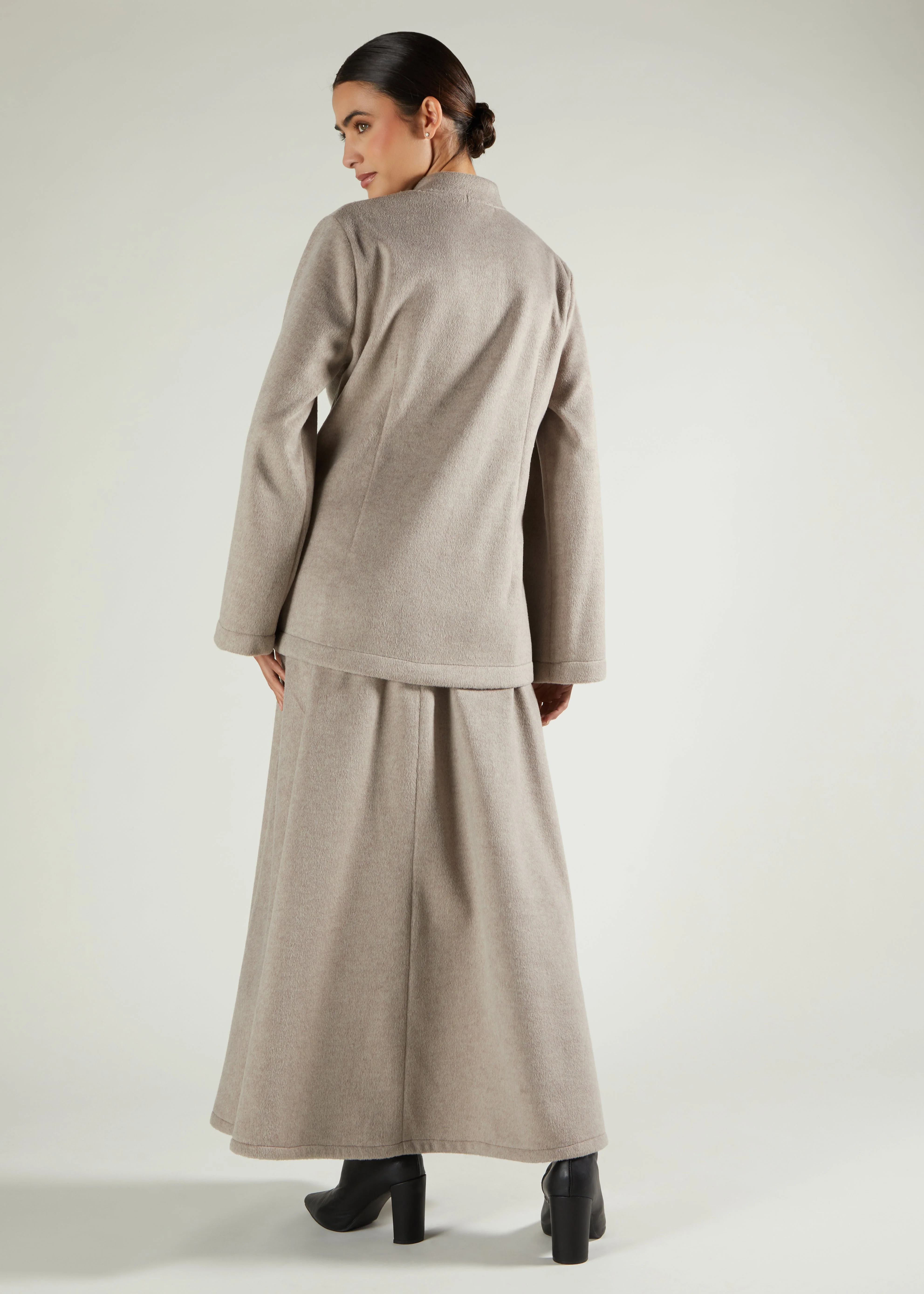 Winter Flared Skirt Mink - Image 4