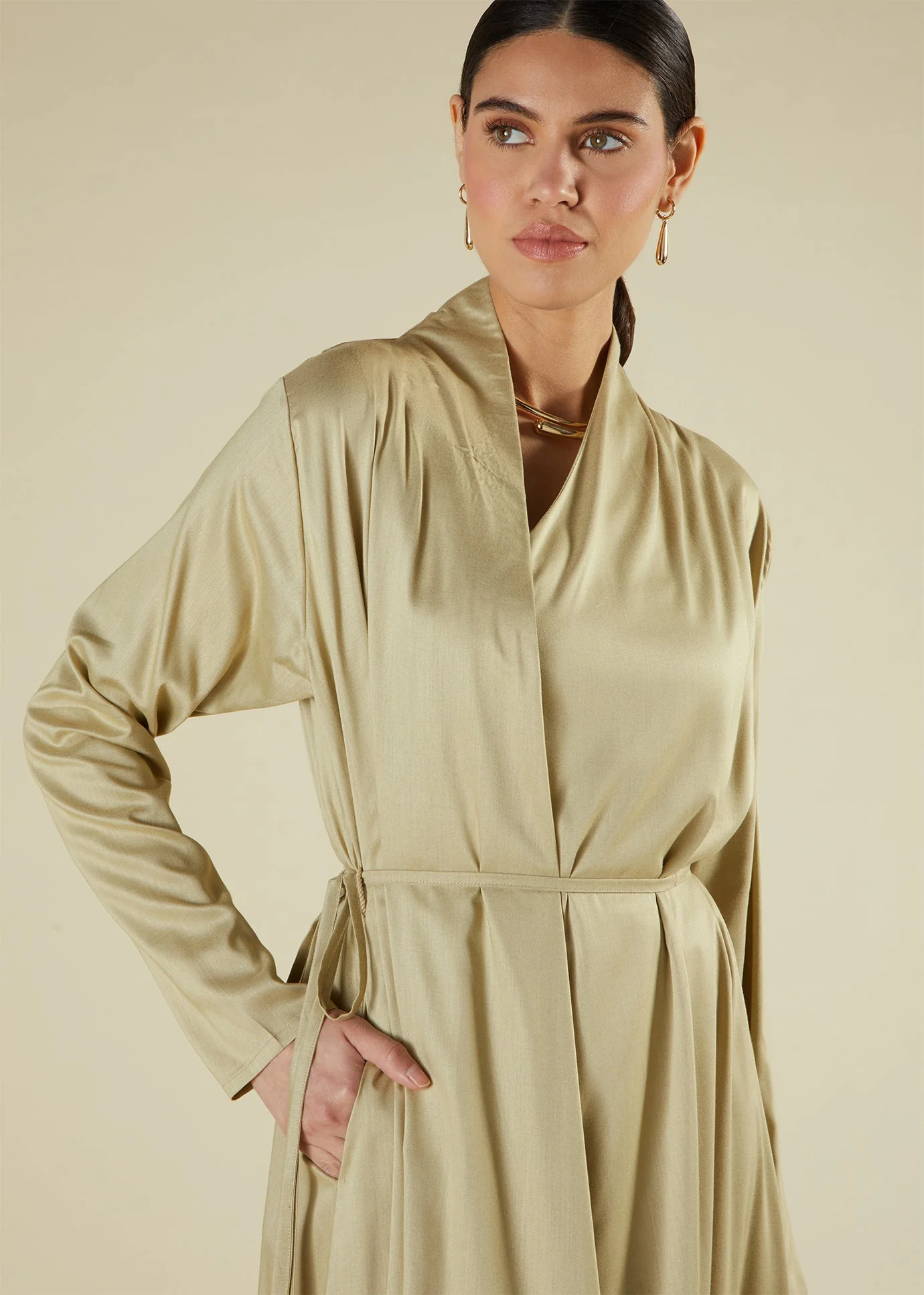 Wrap Abaya Cava - Image 6